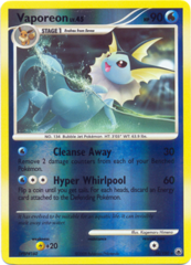 Vaporeon - 34/100 - Rare - Reverse Holo