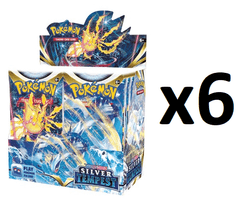 Pokemon SWSH12 Silver Tempest Booster Box CASE (6 Booster Boxes)