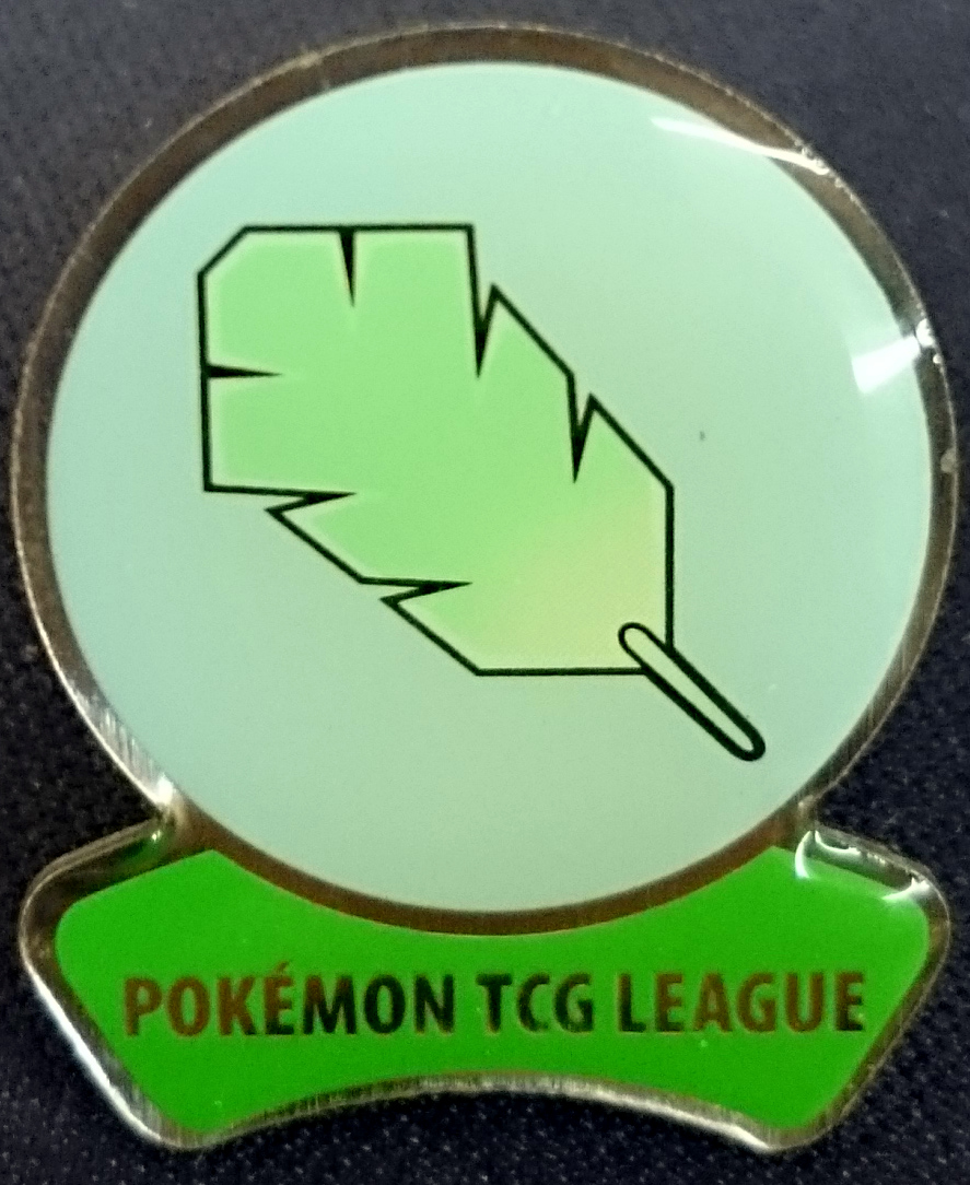 TCG Fire Red Leaf Green League Earth Badge - Viridian City 