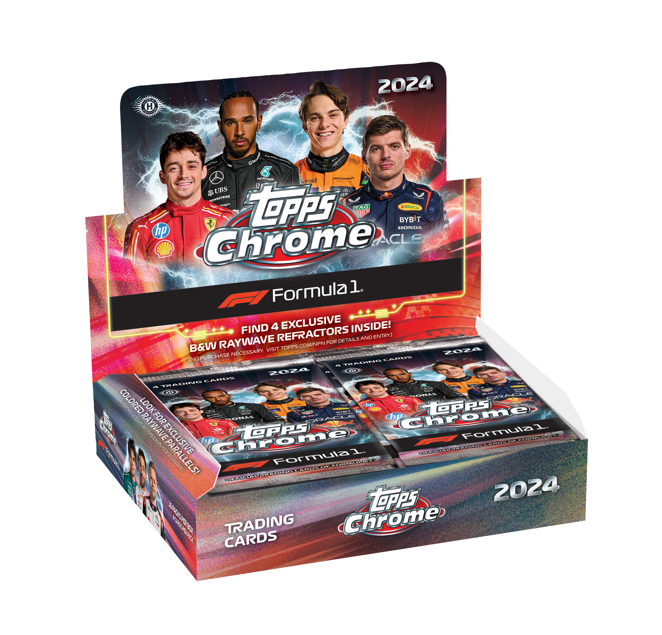 2024 Topps CHROME Formula One 1 F1 Qualifying Lap Box - Sports Cards ...