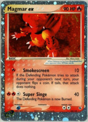 Magmar EX 100/109 - Ultra Rare