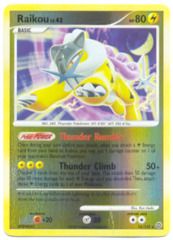 Raikou - 16/132 - Rare - Reverse Holo