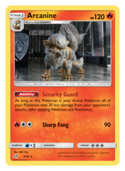 Arcanine - 6/18 - Holo Rare