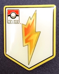 TCG Unova League Bolt Badge Pin - Nimbasa City