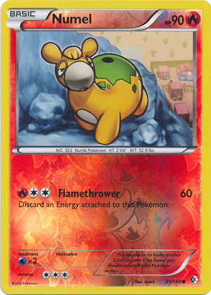 Numel - 21/149 - Common - Reverse Holo
