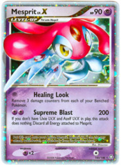 Mesprit LV.X - 143/146 - Rare Holo