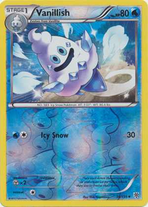 Vanillish - 36/135 - Uncommon - Reverse Holo