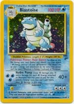 Blastoise 2/130 Holo Rare