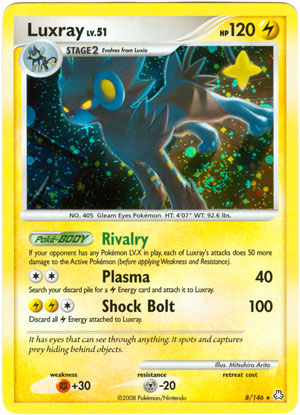 Luxray - 8/146 - Holo Rare