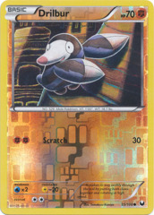 Drilbur - 55/108 - Common - Reverse Holo