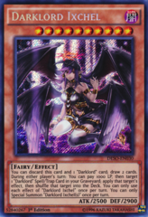 Darklord Ixchel - DESO-EN030 - Secret Rare - 1st Edition