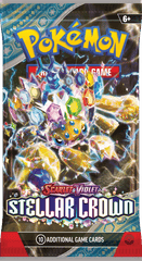 Pokemon SV7 Stellar Crown Booster Pack - Galvantula