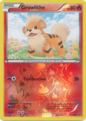 Growlithe - 11/99 - Common - Reverse Holo