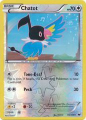 Chatot - 85/108 - Uncommon - Reverse Holo