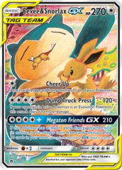 Eevee & Snorlax GX SM169 Holo Promo - Tag Team Tins