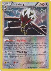 Braviary - 116/135 - Rare - Reverse Holo