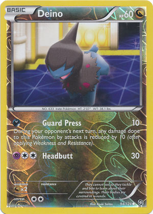 Deino - 94/124 - Common - Reverse Holo