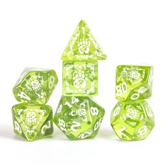 Sirius Dice Dungeons & Dragons Adventure Dice - Druid: Green