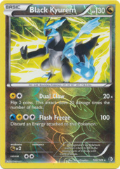 Black Kyurem - 100/149 - Rare - Reverse Holo