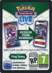 Pokemon Divergent Powers Tin - Hisuian Typhlosion V TCGO Code Card