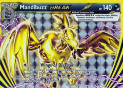 Mandibuzz BREAK XY182 Holo Promo - Arcanine Break Evolution Box Exclusive