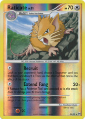 Raticate - 29/99 - Rare - Reverse Holo