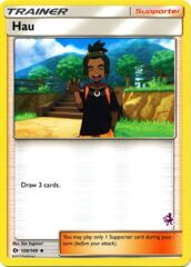 Hau - 120/149 - Uncommon - Battle Academy: Mewtwo Deck