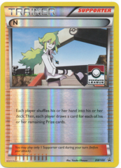 N BW100 Reverse Holo Promo - 2014 Pokemon League