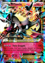 Mega Mawile EX XY104 JUMBO OVERSIZED Holo Promo - Mega Mawile EX Premium Collection Exclusive