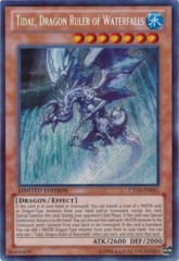 Tidal, Dragon Ruler of Watefalls Secret Rare CT10-EN001