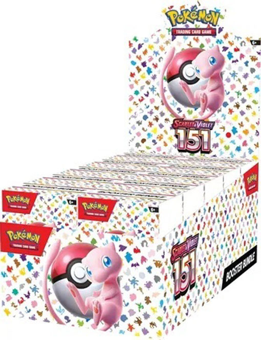 Pokemon SV3.5 Scarlet & Violet 151 Booster Bundle DISPLAY BOX (10ct ...