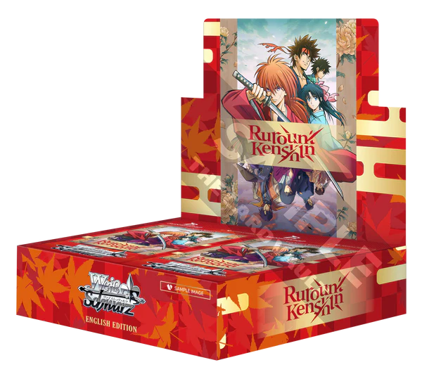 Weiss Schwarz Rurouni Kenshin Booster Box -- NO REFUNDS OR CANCELLATIONS, ALL SALES ARE FINAL
