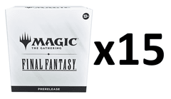 MTG Final Fantasy Prerelease Pack CASE (15 Prerelease Packs)