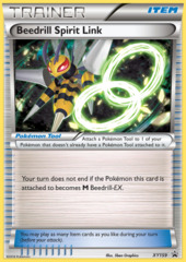 Beedrill Spirit Link XY159 Non-Holo Promo - Mega Beedrill EX Premium Collection Exclusive