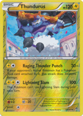 Thundurus - 33/111 - Rare - Reverse Holo