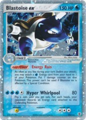 Blastoise EX 104/112 - Rare Holo