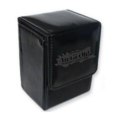 Konami Yu-Gi-Oh ION BLACK LEATHER DECK BOX