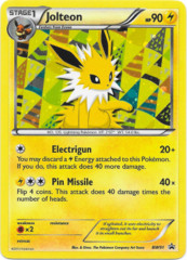 Jolteon BW91 Cosmos Holo Promo - Sylveon Collection Exclusive