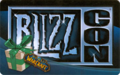 2008 Blizzcon World of Warcraft Anaheim Exclusive Polar Bear Loot Code Card