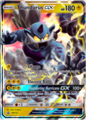 Thundurus GX SM133 Wave Holo Promo - Forces of Nature GX Collection