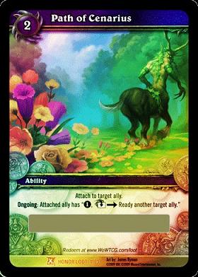 Path of Cenarius Loot Card