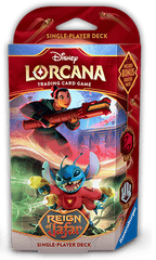 Disney Lorcana Reign of Jafar Starter Deck - Ruby & Steel