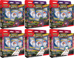 Pokemon Mega Gengar ex/Mega Diancie ex Mega Battle Decks DISPLAY (6 Decks) -- NO REFUNDS OR CANCELLATIONS, ALL SALES ARE FINAL