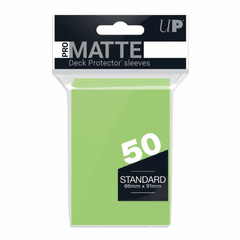 Ultra Pro Standard Size Pro Matte Sleeves - Lime Green - 50ct