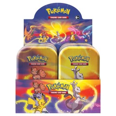 Pokemon Kanto POWER Mini Tin Display Box (10 Mini Tins)