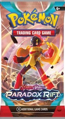 Pokemon SV4 Paradox Rift Booster Pack -- Armarogue Pack Art