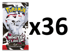 Pokemon SV10.5 White Flare 36ct Booster Pack Lot -- NO REFUNDS OR CANCELLATIONS, ALL SALES ARE FINAL