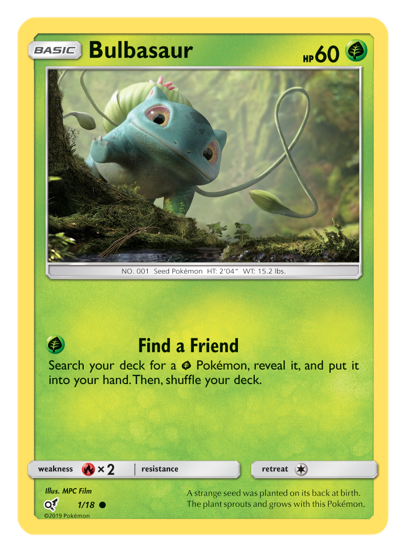 Bulbasaur - 1/18 - Holo Common