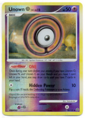 Unown [O] - 70/132 - Uncommon - Reverse Holo