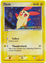 Plusle - 39/106 - Uncommon - Reverse Holo